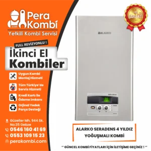 Alarko Seradens 4 Yıldız - İkinci El Yoğuşmalı Kombi