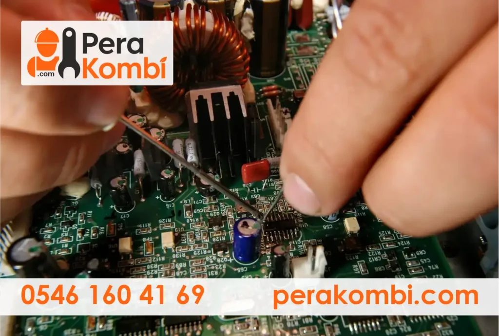 Kombi anakart tamiri – profesyonel elektronik kart onarımı